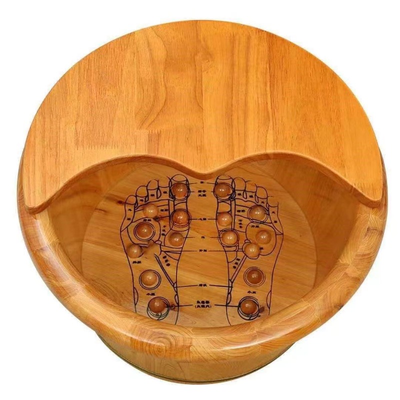 Cedar Wood Foot Soaking Bucket - огляд і ціна Spa & Wellness Earth City Москва Шелепиха