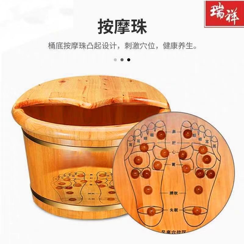 Cedar Wood Foot Soaking Bucket - огляд і ціна Spa & Wellness Earth City Москва Шелепиха