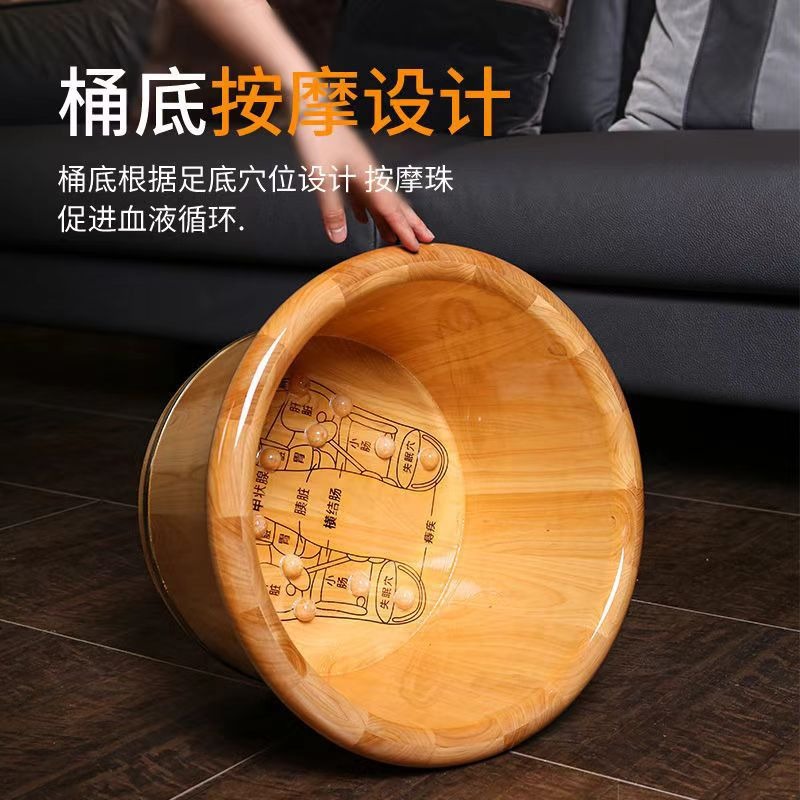 Cedar Wood Foot Soaking Bucket - огляд і ціна Spa & Wellness Earth City Москва Шелепиха