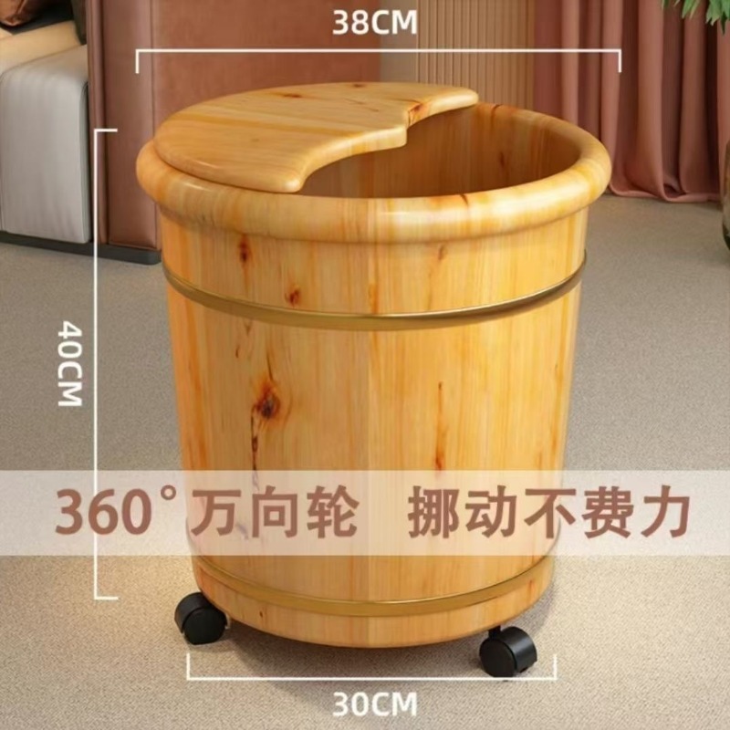 Wooden Foot Soaking Bucket, So - огляд і ціна Spa & Wellness Earth City Москва Шелепиха