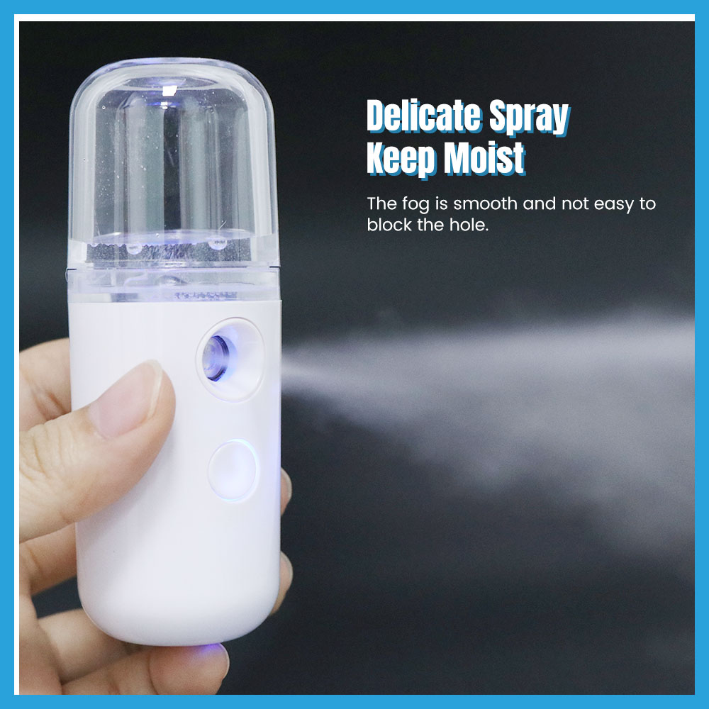 2/1pcs USB Rechargeable Nano M - огляд і ціна Facial Steamer Nano