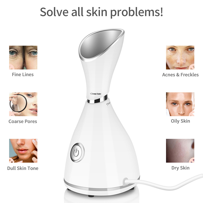 Portable Nano Ionic Hot Mist F - огляд і ціна Facial Steamer Nano